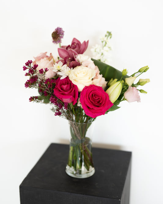 Passion Pink Vase Arrangement