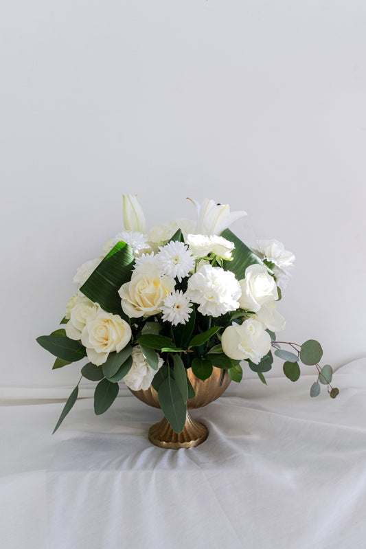 Golden goddess arrangement
